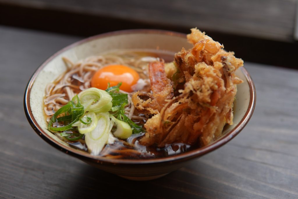 御花畑駅の駅蕎麦のはなゆう