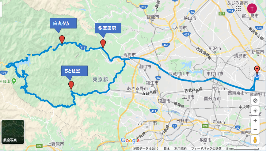 白丸ダム魚道ツーリング