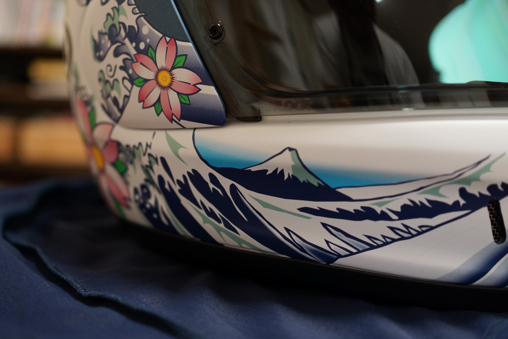 Arai XD Oriental Blue