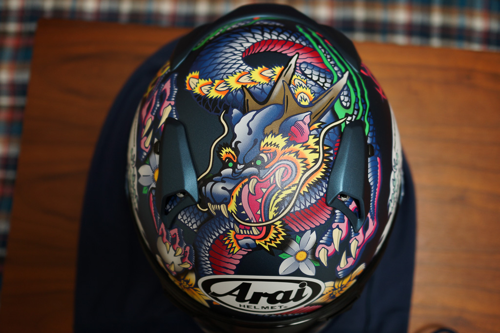 Arai XD Oriental Blue
