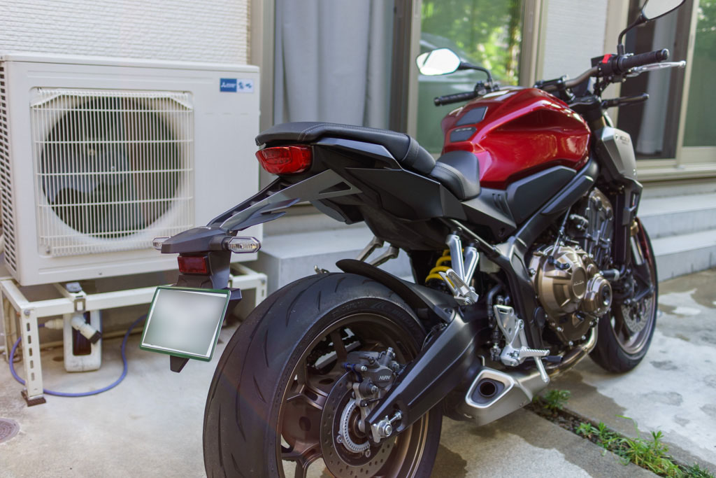 CB650R デイトナ フェンダーレス