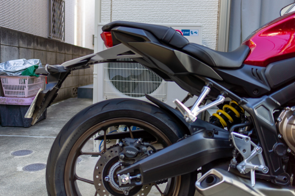 CB650R デイトナ フェンダーレス