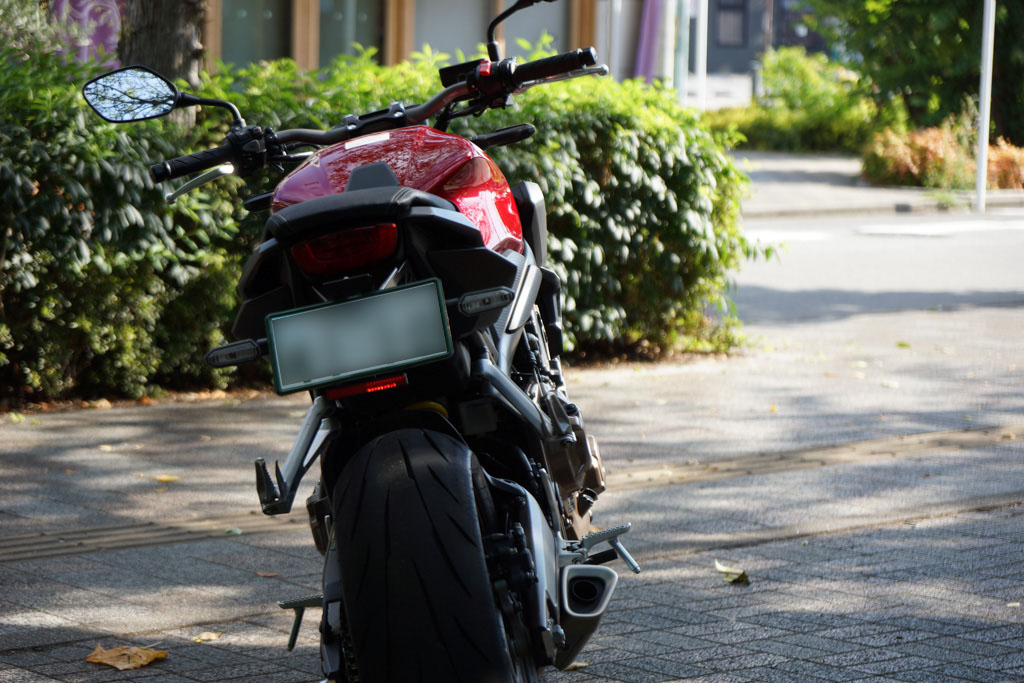CB650R デイトナ フェンダーレス