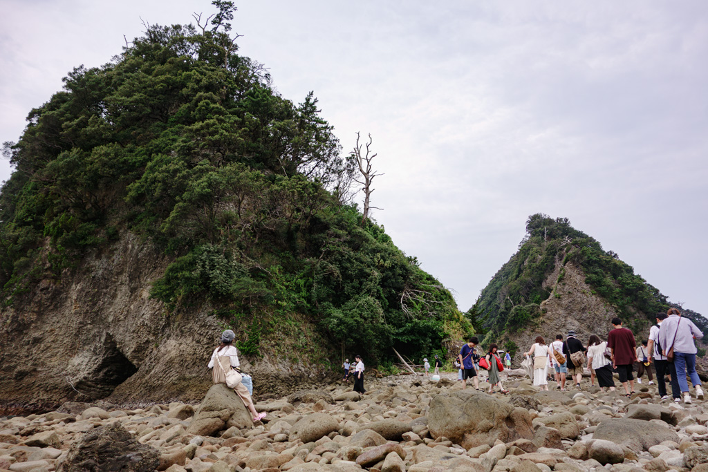 堂ヶ島トンボロツーリング
