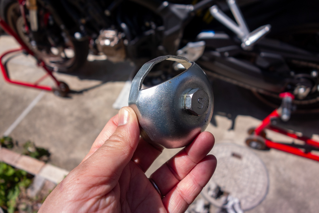 CB650R オイル交換