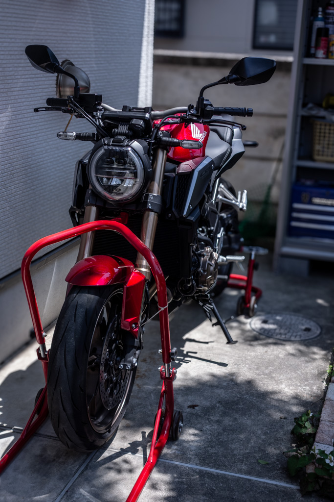 CB650R オイル交換