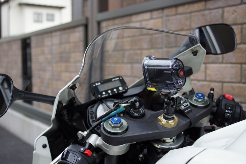 SONY HDR-AS15 バイク オンボード