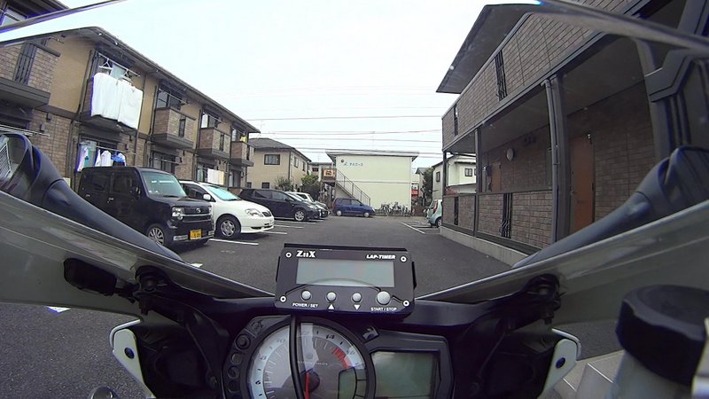 SONY HDR-AS15 バイク オンボード
