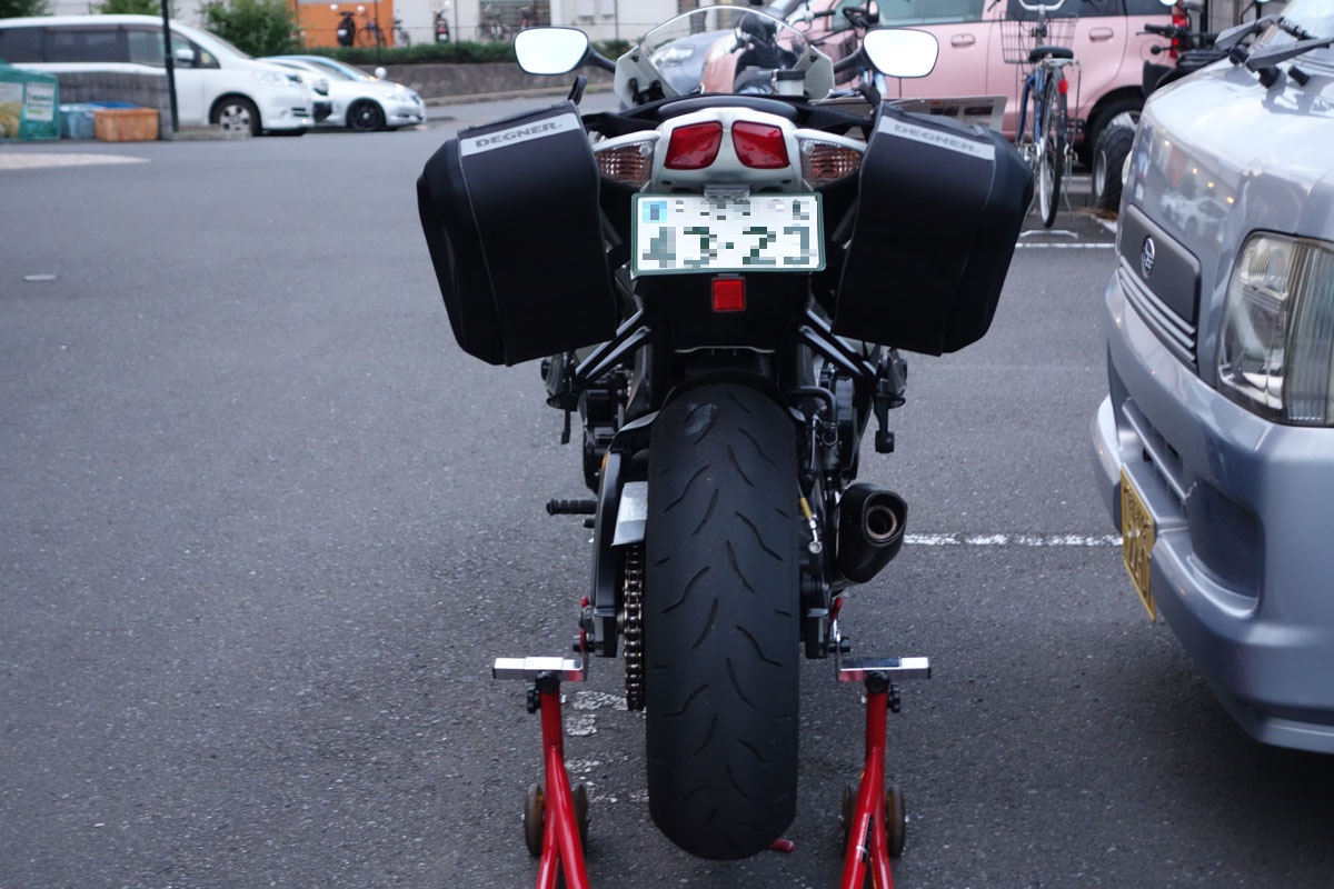 GSX-R750 K9 サイドバッグ