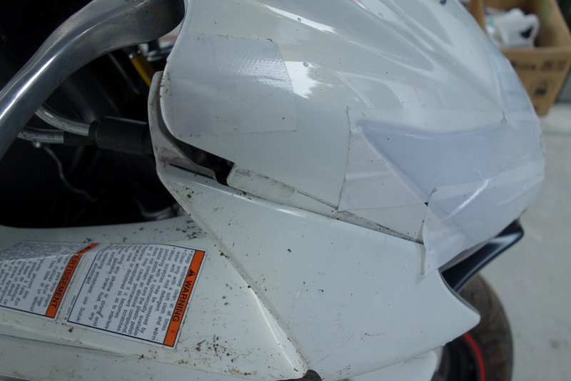 GSX-R被害状況